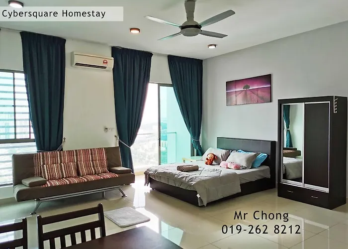 Cybersqaure Studio Suites With Netfilx @10 Min Walking Distance To Mcd